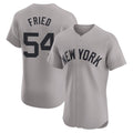 NY.Yankees #54 Max Fried Player Gray Limited Elite Home Hdoa Stitched Jerseys