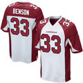 A.Cardinals #33 Trey Benson Player White Home Game Hdoa Stitched Jerseys