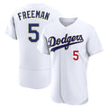 LA.Dodgers #5 Freddie Freeman Player Gold White 2026 Collection Stadium Limited Elite Hdoa Stitched Jerseys