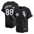 C.White Sox #88 Luis Robert Jr Player Black Limited Home Hdoa Stitched Jerseys