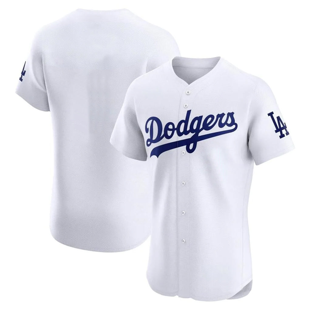LA.Dodgers ## Dodgers Blank Player White Limited Elite Home Hdoa Stitched Jerseys