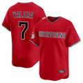 C.Guardians #7 George Valera Player Red Limited Home Hdoa Stitched Jerseys
