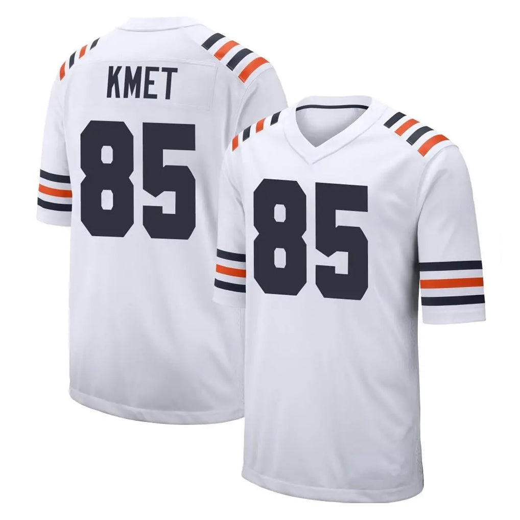 C.Bears #85 Cole Kmet Player White Classic Home Game Hdoa Stitched Jerseys