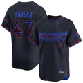 T.Blue Jays #47 Addison Barger Player Black&Blue City Connect Limited Hdoa Stitched Jerseys