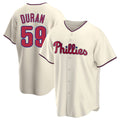 P.Phillies #59 Jhoan Duran Player Cream Home Game Hdoa Stitched Jerseys