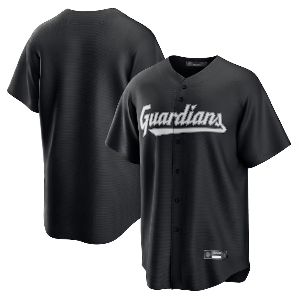 C.Guardians ## Guardians Blank Player Black Home Game Hdoa Stitched Jerseys