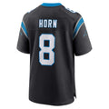 C.Panthers #8 Jaycee Horn Player Black Home Game Hdoa Stitched Jerseys