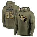 A.Cardinals #85 Trey McBride Player Olive Salute to Service Limited Hoodies Hdoa Stitched Jerseys