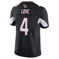 A.Cardinals #4 Jeremiyah Love Player Black Vapor Limited Home Game Hdoa Stitched Jerseys
