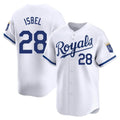 KC.Royals #28 Kyle Isbel Player White Alt Limited Home Hdoa Stitched Jerseys