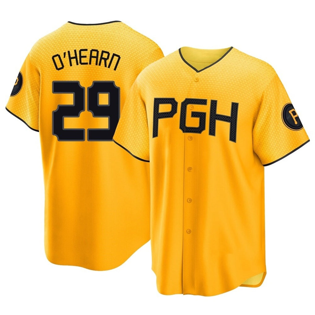P.Pirates #29 Ryan O¡¯Hearn Player Gold City Connect Home Game Hdoa Stitched Jerseys