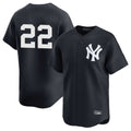 NY.Yankees #22 Ben Rice Player Navy Alternate Limited Hdoa Stitched Jerseys