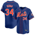 NY.Mets #34 Kodai Senga Player Royal Home Limited Hdoa Stitched Jerseys