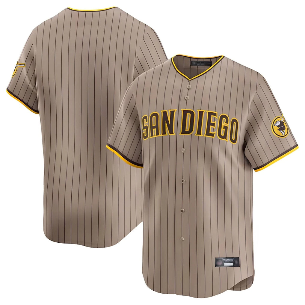 S.Diego Padres ## Diego Padres Blank Player Khaki Home Limited Hdoa Stitched Jerseys