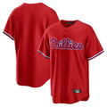 P.Phillies ## Phillies Blank Player Red Home Game Hdoa Stitched Jerseys