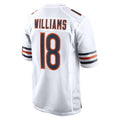 C.Bears #18 Caleb Williams Player White Home Game Hdoa Stitched Jerseys