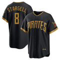 P.Pirates #8 Willie Stargell Player Black 2026 City Connect Home Limited Hdoa Stitched Jerseys