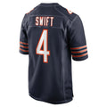 C.Bears #4 D'Andre Swift Player Navy Home Game Hdoa Stitched Jerseys