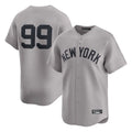 NY.Yankees #99 Aaron Judge Player Gray Limited Home Hdoa Stitched Jerseys