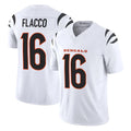 C.Bengals #16 Joe Flacco Player White Vapor F.U.S.E. Limited Home Game Hdoa Stitched Jerseys