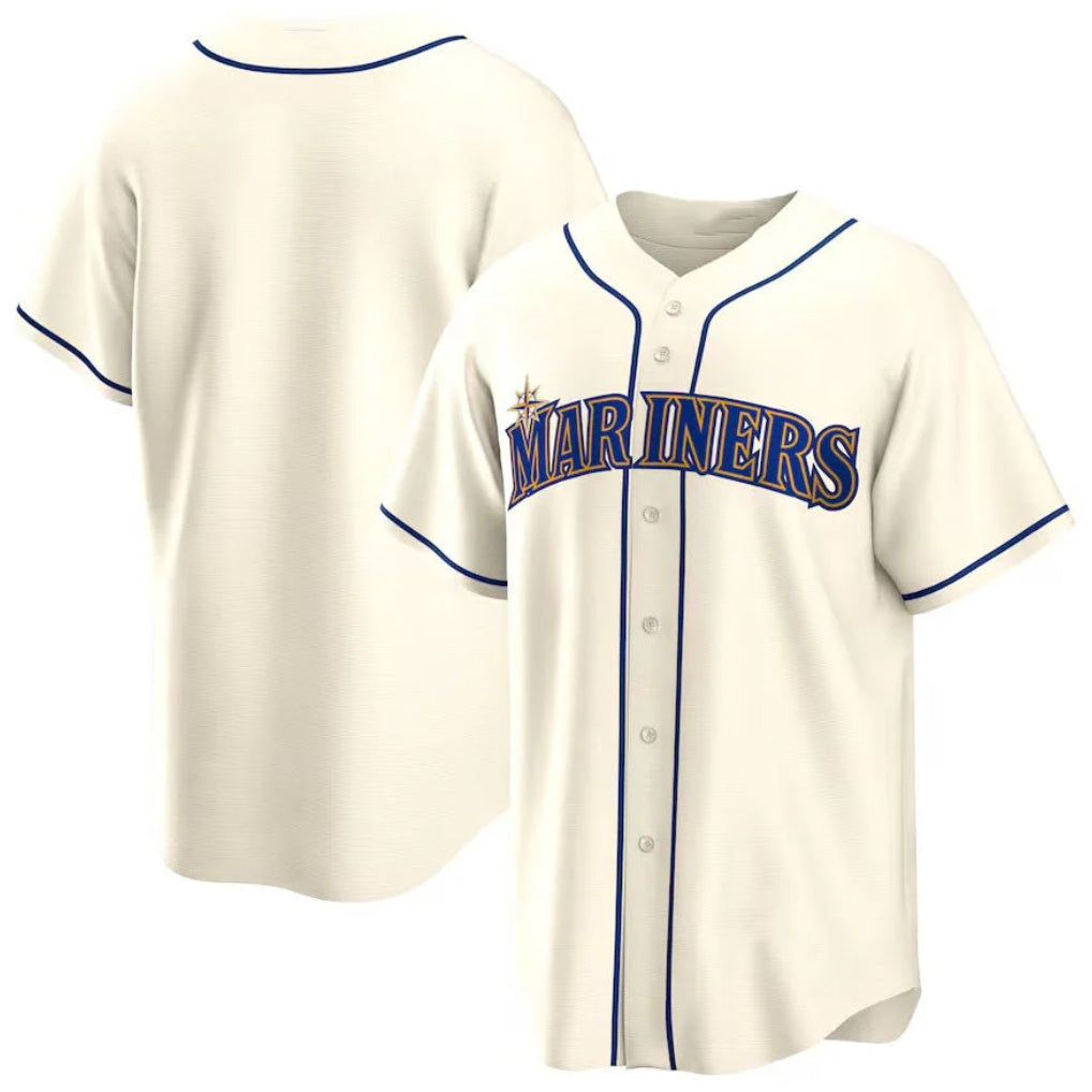 S.Mariners ## Mariners Blank Player Cream Home Game Hdoa Stitched Jerseys