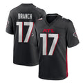 A.Falcons #17 Zachariah Branch Player Black Home Game Hdoa Stitched Jerseys